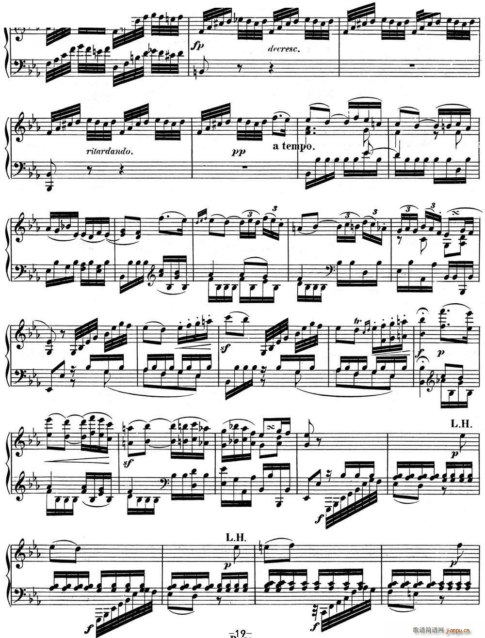 Ҹ04  E Op 7 E flat major()19