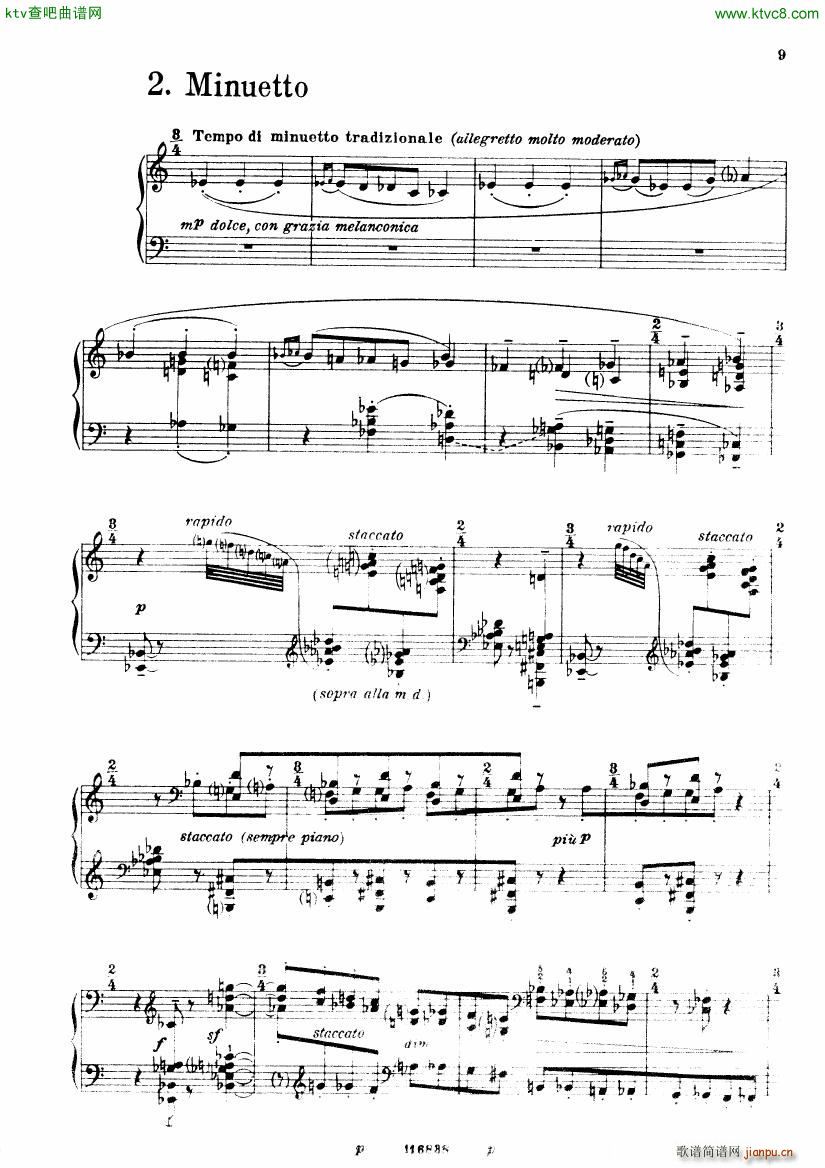 Casella Sonatina piano()9