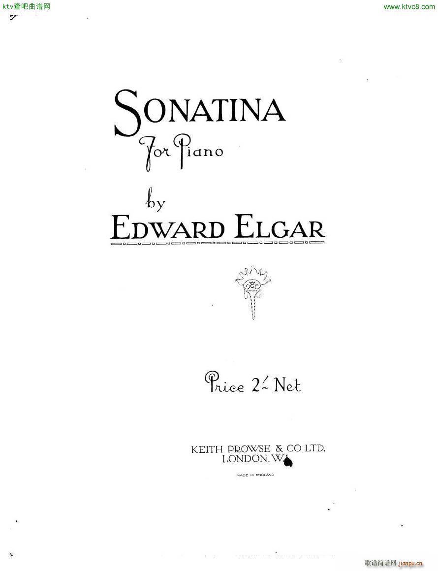 Elgar Sonatina()1