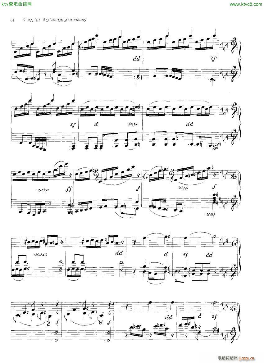 Clementi 13 6 Sonata Fminor 1 2()11