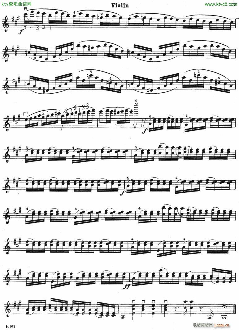 Accolay Jean Baptiste Violin Concerto vl part()11