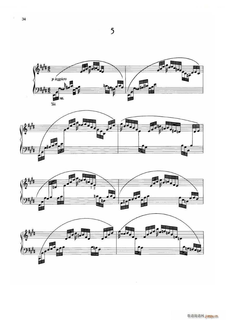 Dohnanyi Etude Op 28 5 5(ʮּ)1