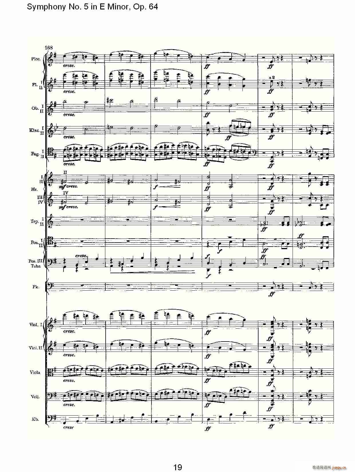Symphony No. 5 in E Minor, Op.64(ʮּ)19