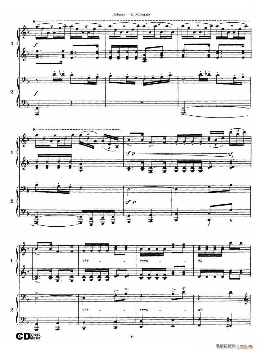Debussy Printemps II Printemps II(ʮּ)16