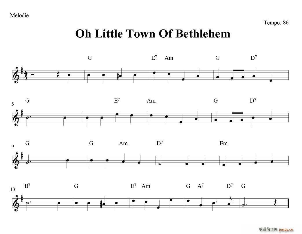 Oh Little Town Of Bethlehem()1