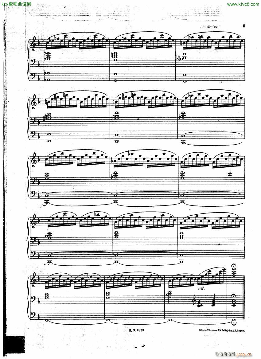 Bach JC Fugue F major on B A C H for organ()8