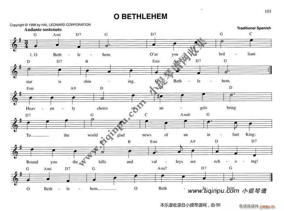 BETHLEHEM(ָ)1