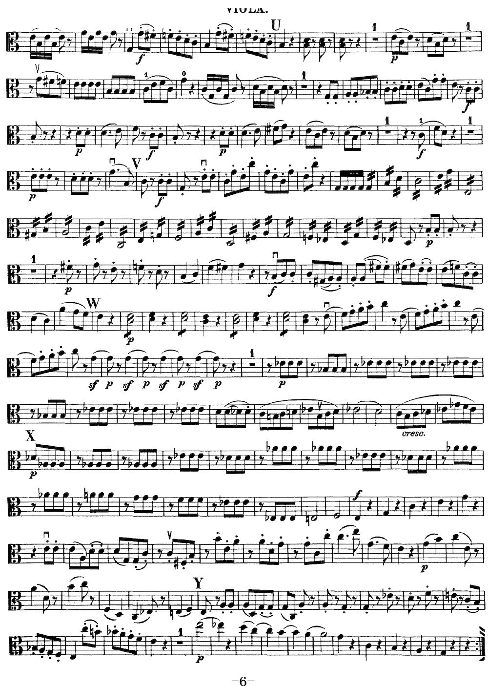 Mozart Quartet No 19 in C Major K 465 Viola(ʮּ)6