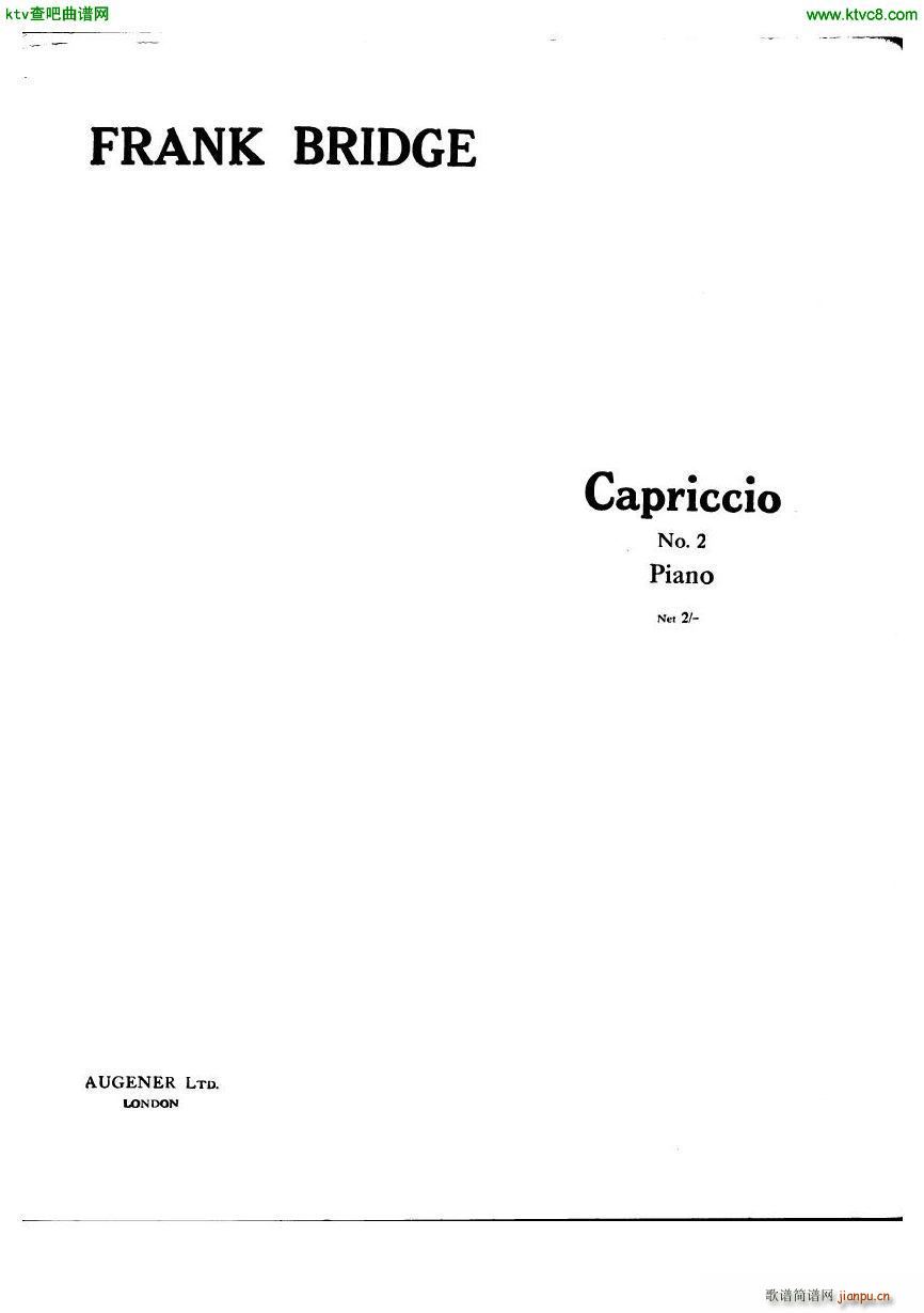 Frank Bridge Capriccio2()1