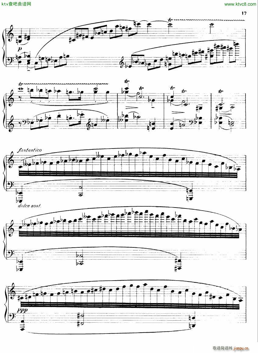 Busoni Sonatina a Moll()16