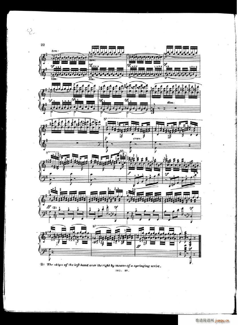 Czerny Etudes de la velocite book II()20