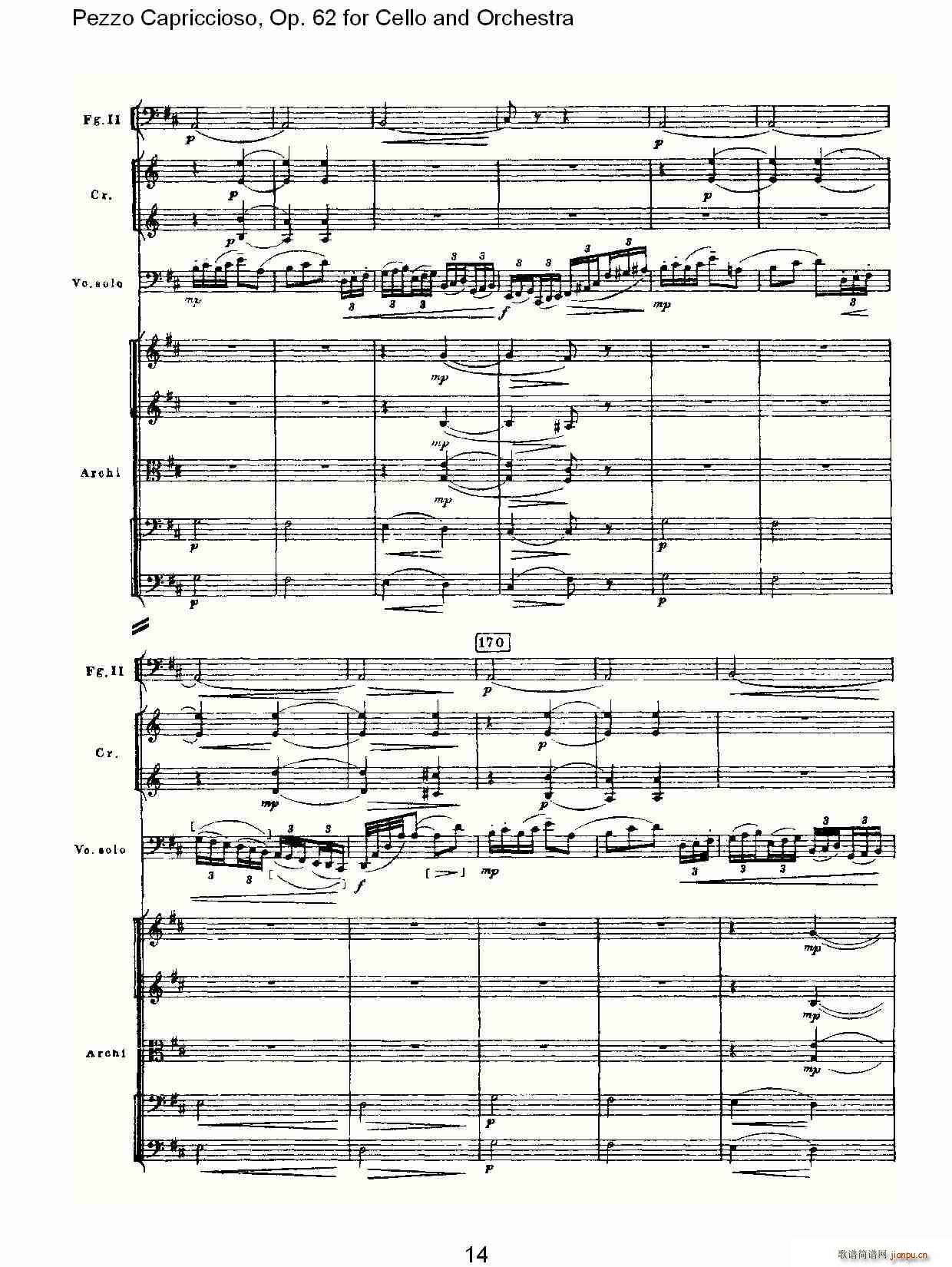 Pezzo Capriccioso, Op.62()14