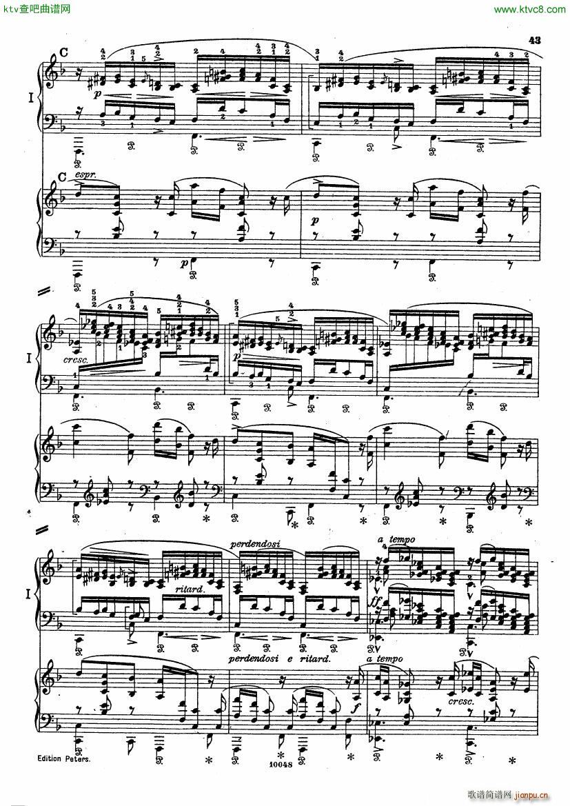Henselt Concerto op 16 3()5