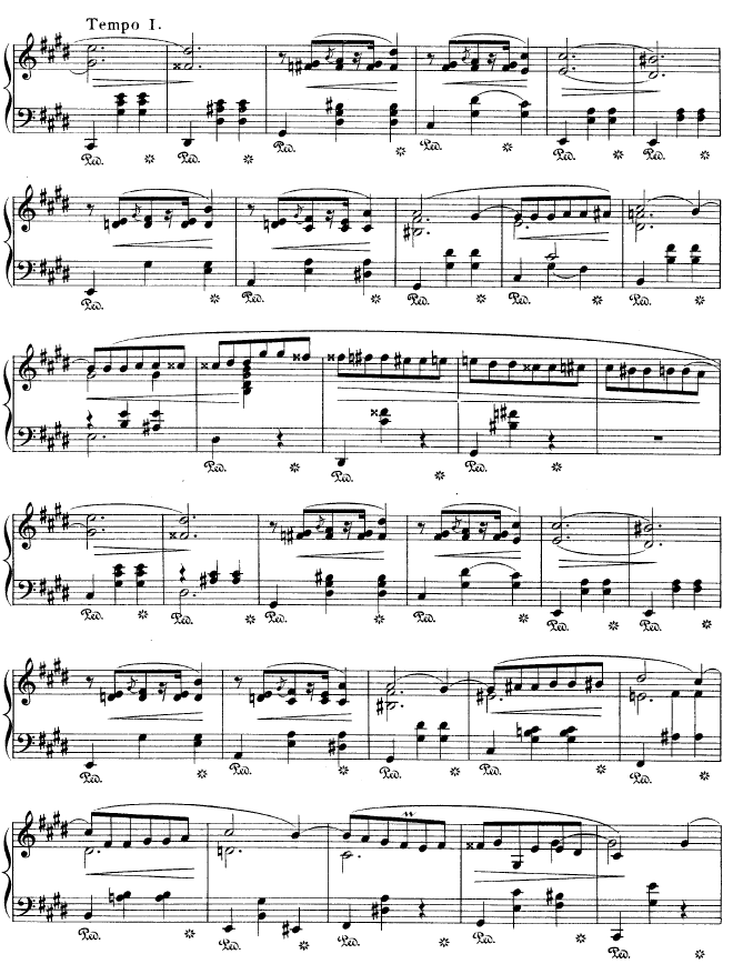 钢琴圆舞曲64-2(钢琴谱)5