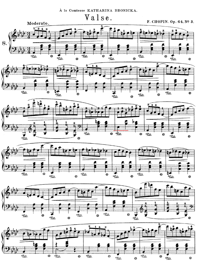 钢琴圆舞曲64-2(钢琴谱)7