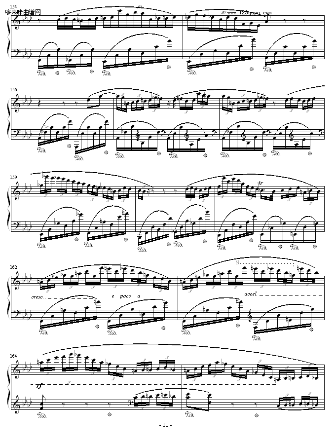 肖邦f小调第4叙事曲-肖邦(钢琴谱)11