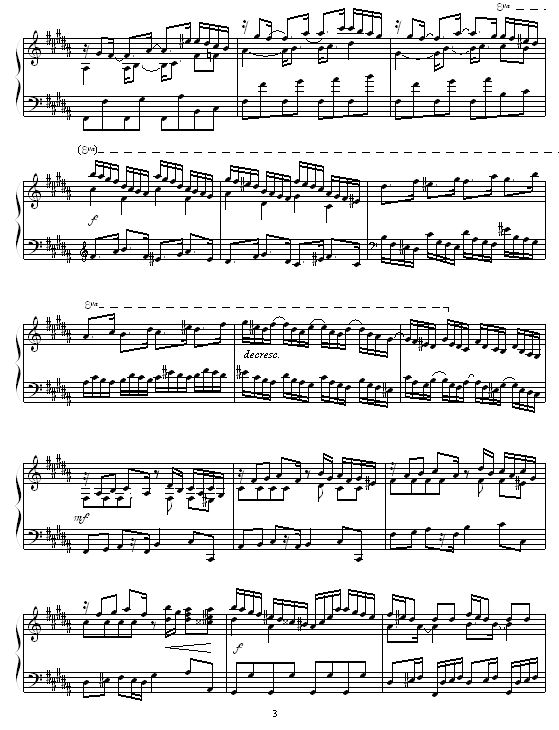 EtudeinBMajor()3