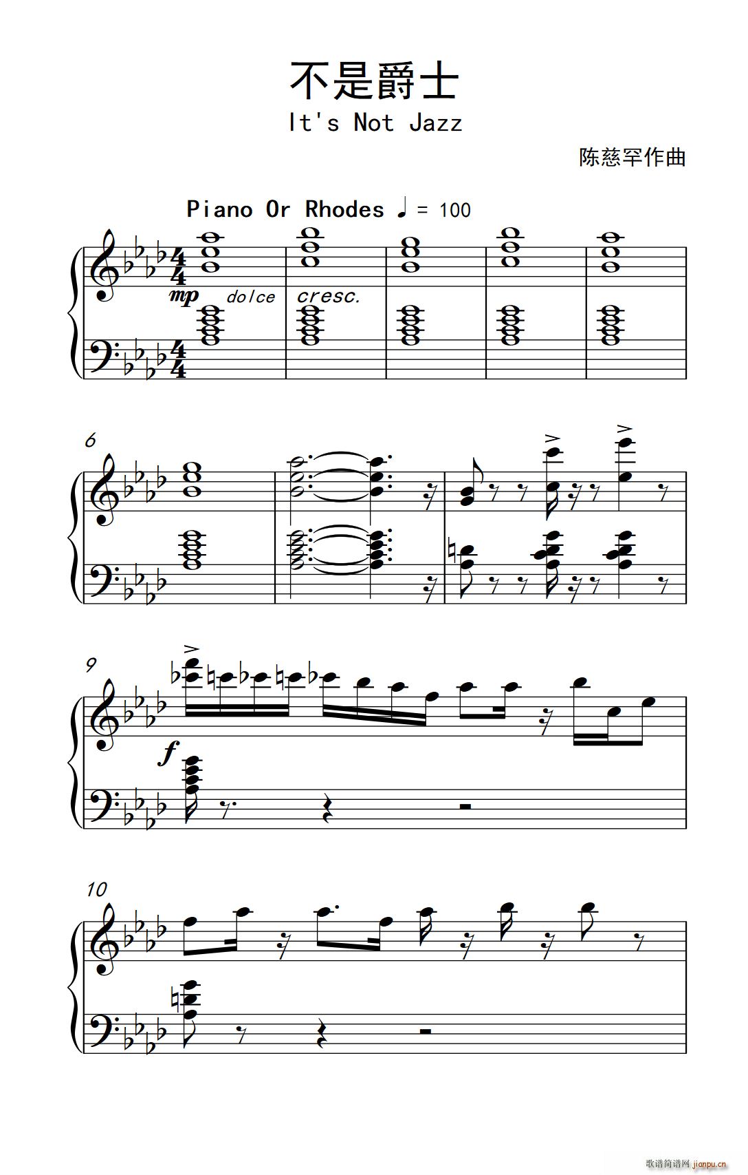 Ǿʿ It s Not Jazz(ʮּ)1