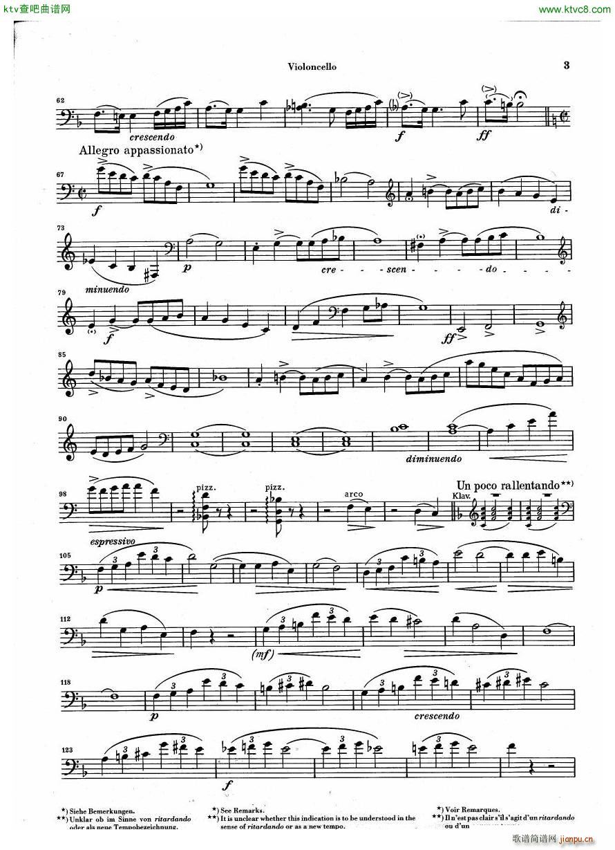 Debussy Piano Trio in G parts()11
