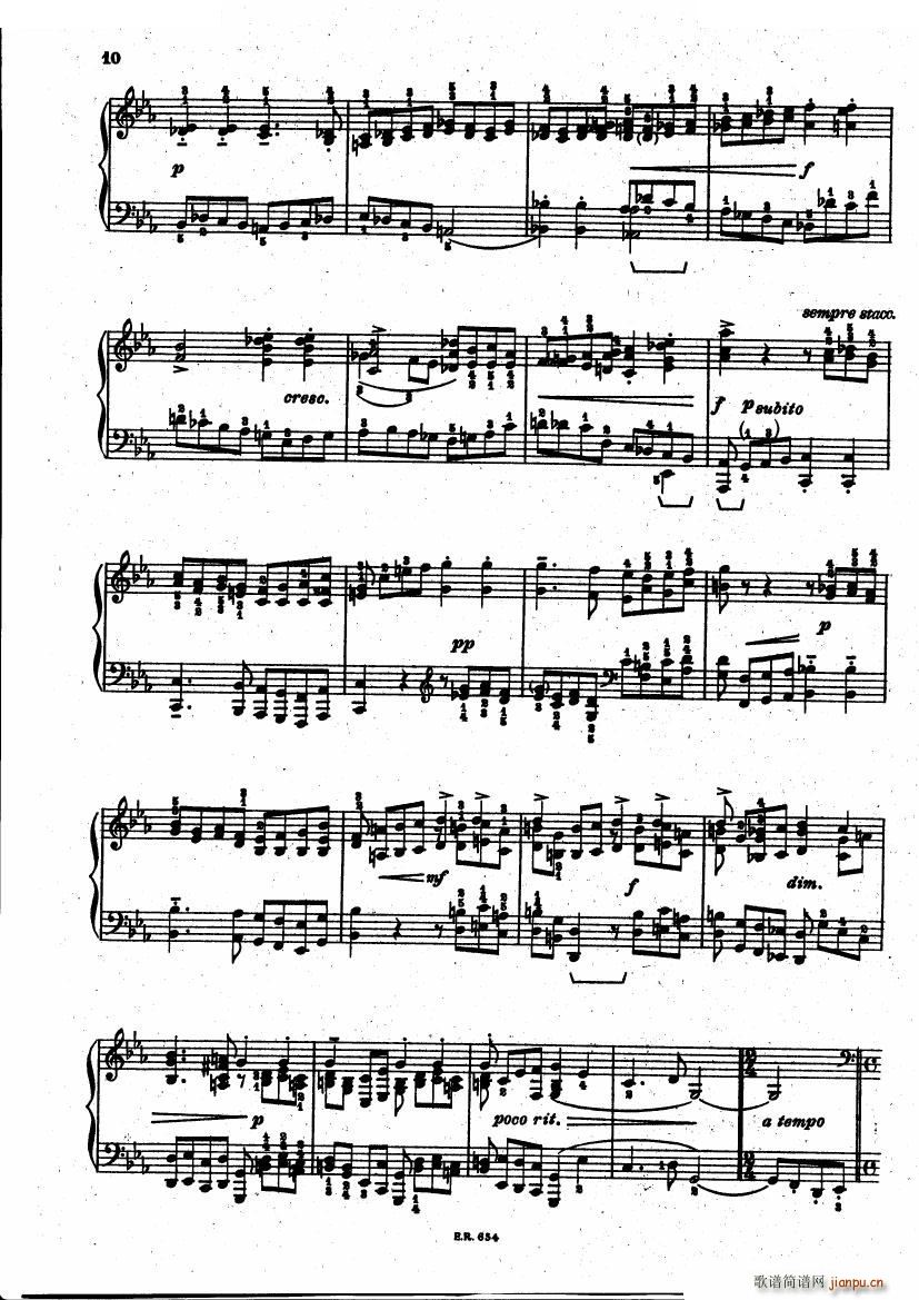 BUSONI Prelude and fugue op21 1()10