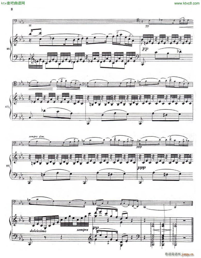 Faure Elegie for piano and cello()7