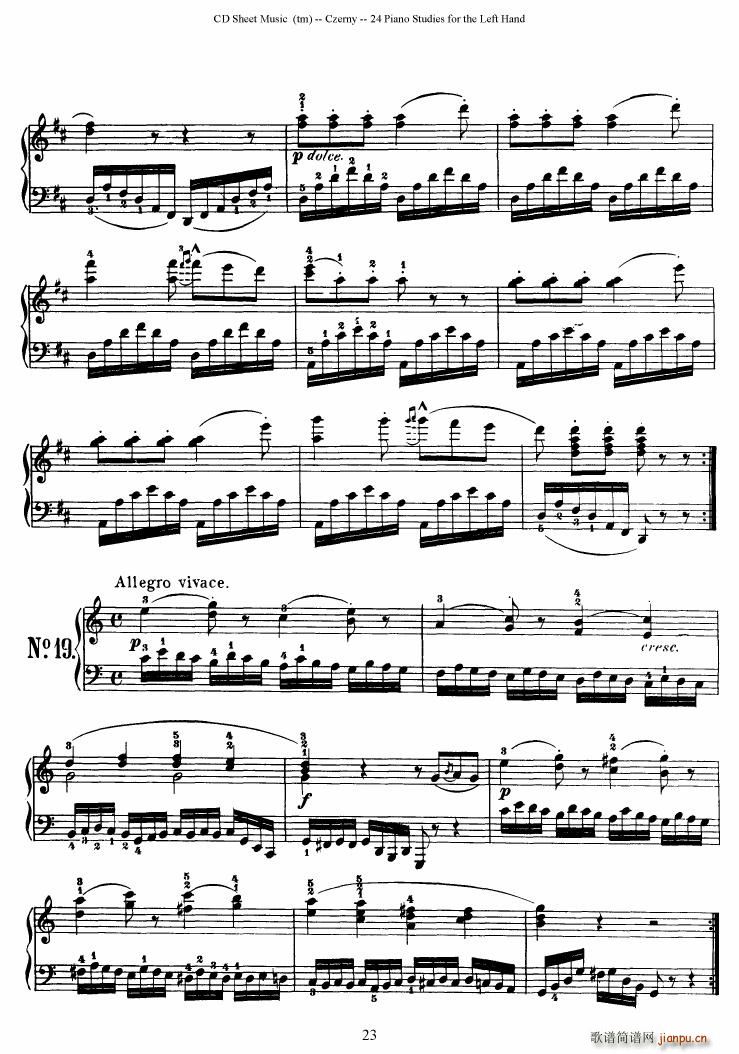 Left Hand Etudes()23