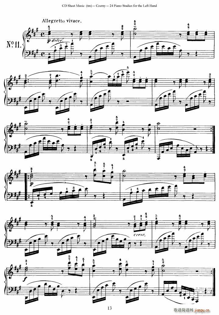 Left Hand Etudes()13
