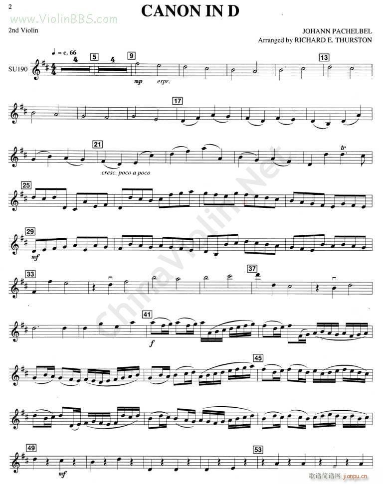 ũ CANON IN D 3 С(С)3