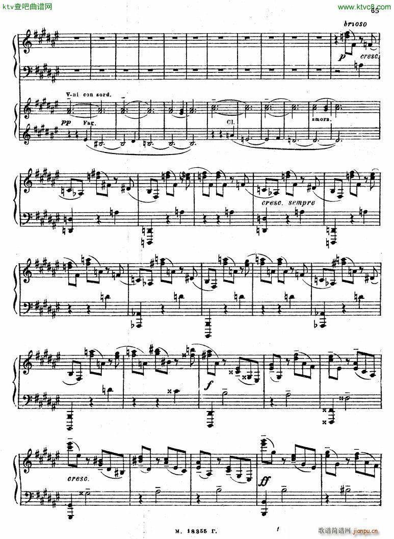 Feinberg op 36 Piano concerto No 2 ()3