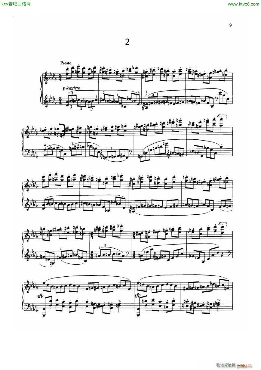 Dohnanyi Etude Op 28 2()1