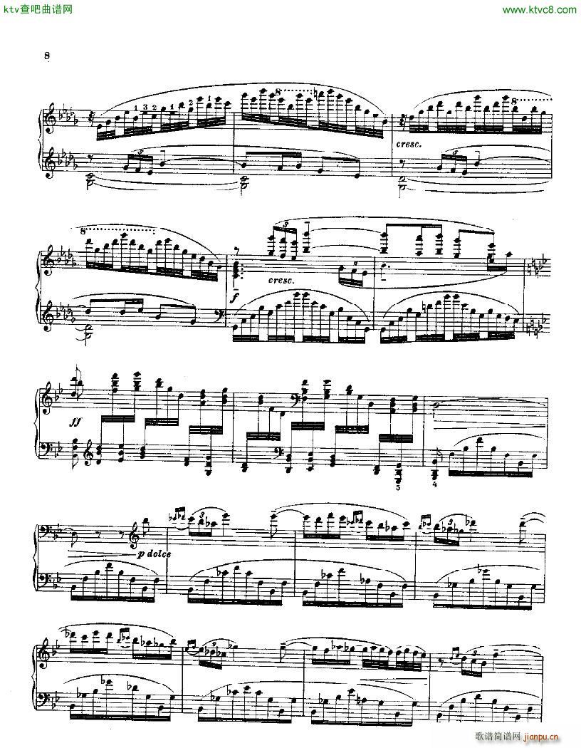 Balakirev Piano Sonata In B Flat Minor()7