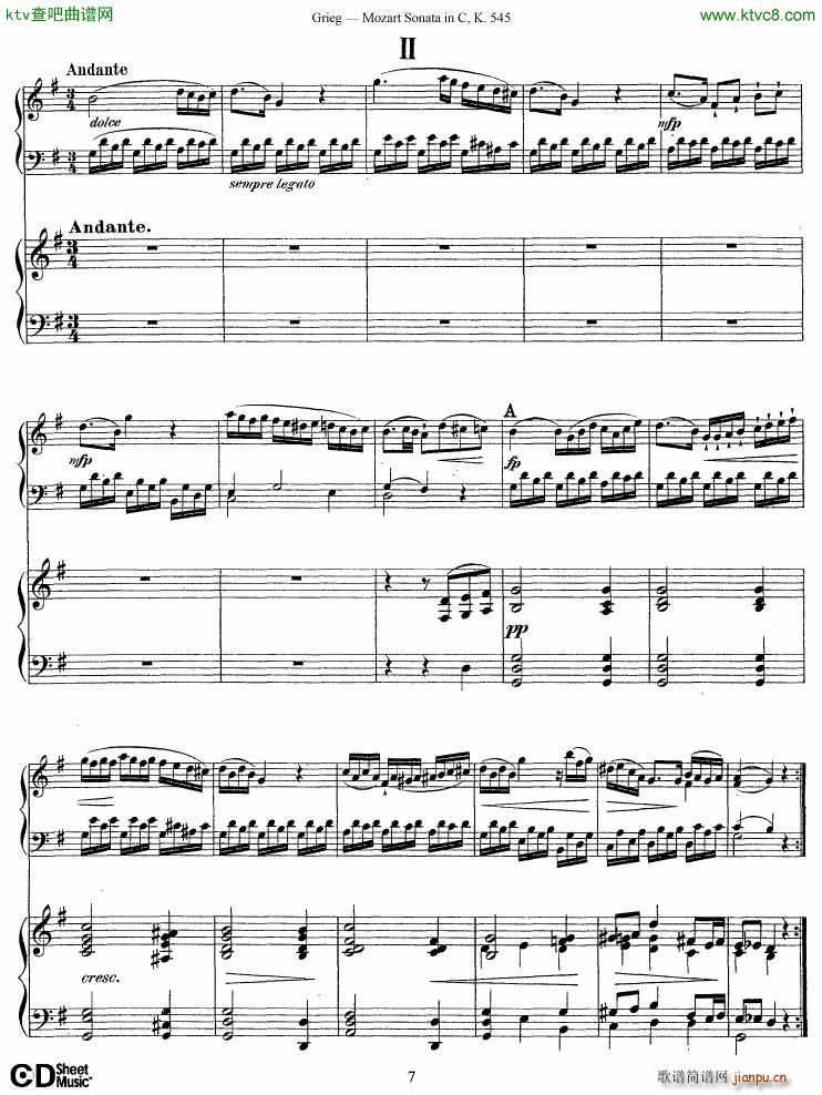 Grieg Mozart sonata KV545 2 pianos()7
