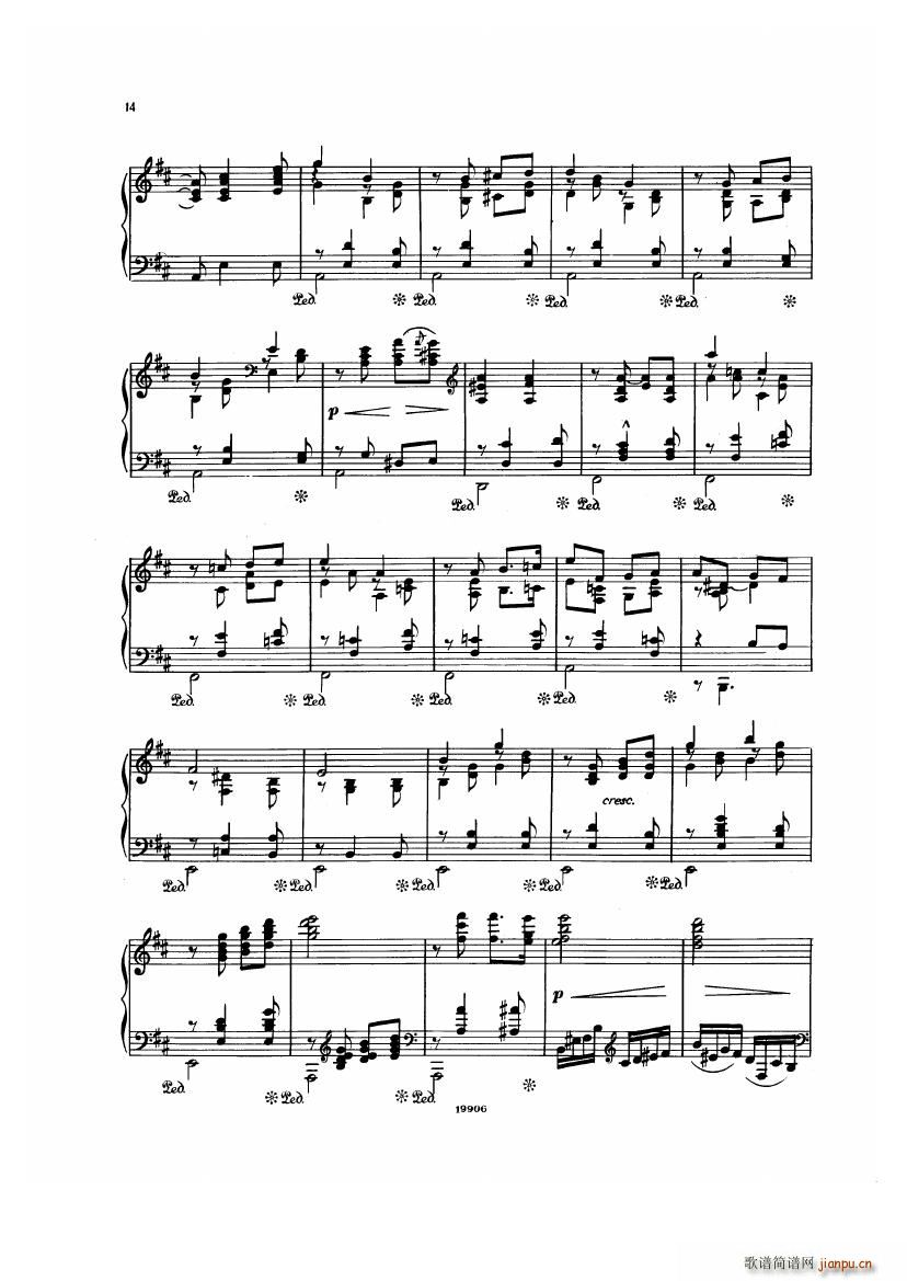 Albeniz op 65 Etudes no 1 7()14