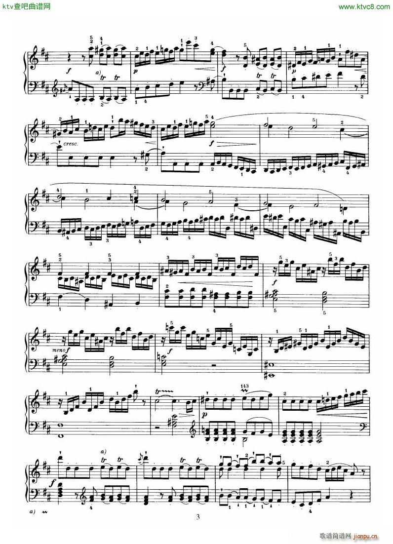 Haydn Piano Sonata No 37 In D()3