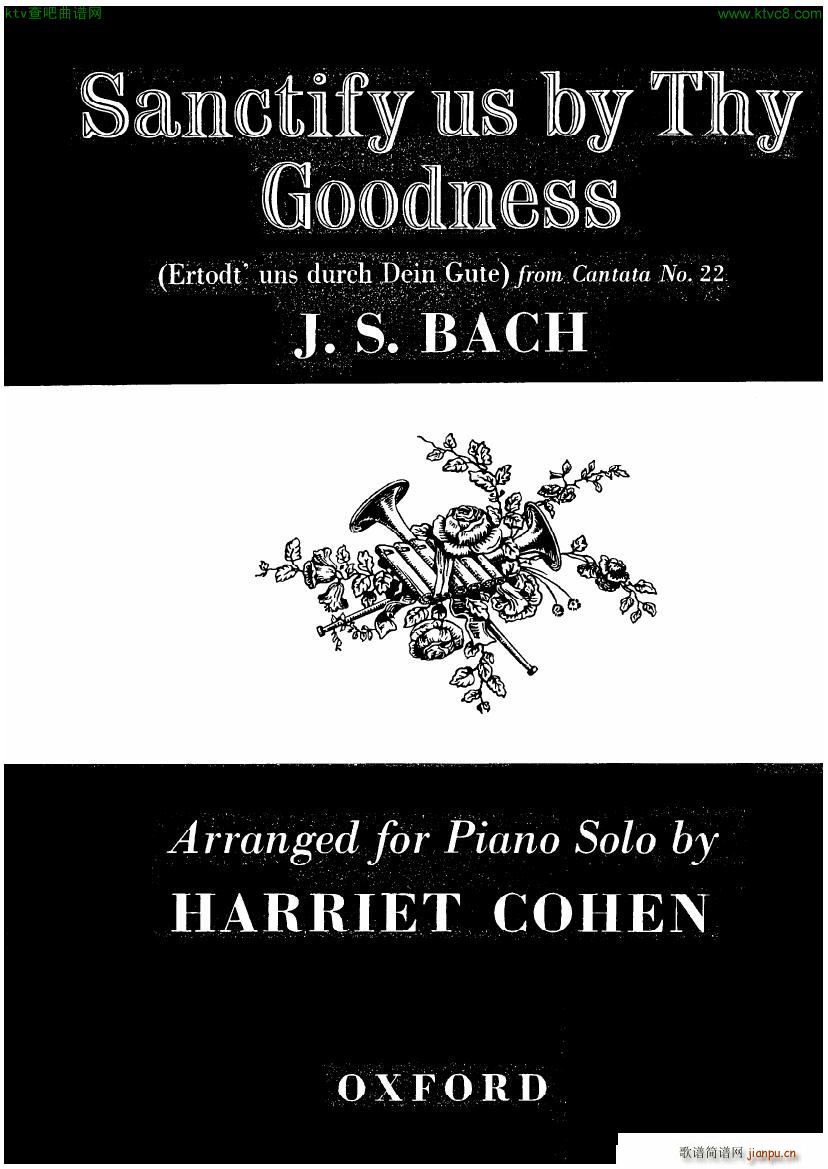 Bach JS BWV 22 Sanctify Us arr Cohen()1