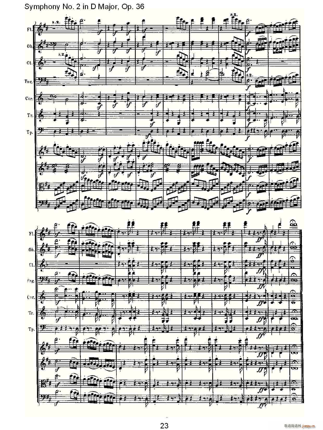 Symphony No. 2 in D Major, Op. 36(ʮּ)23