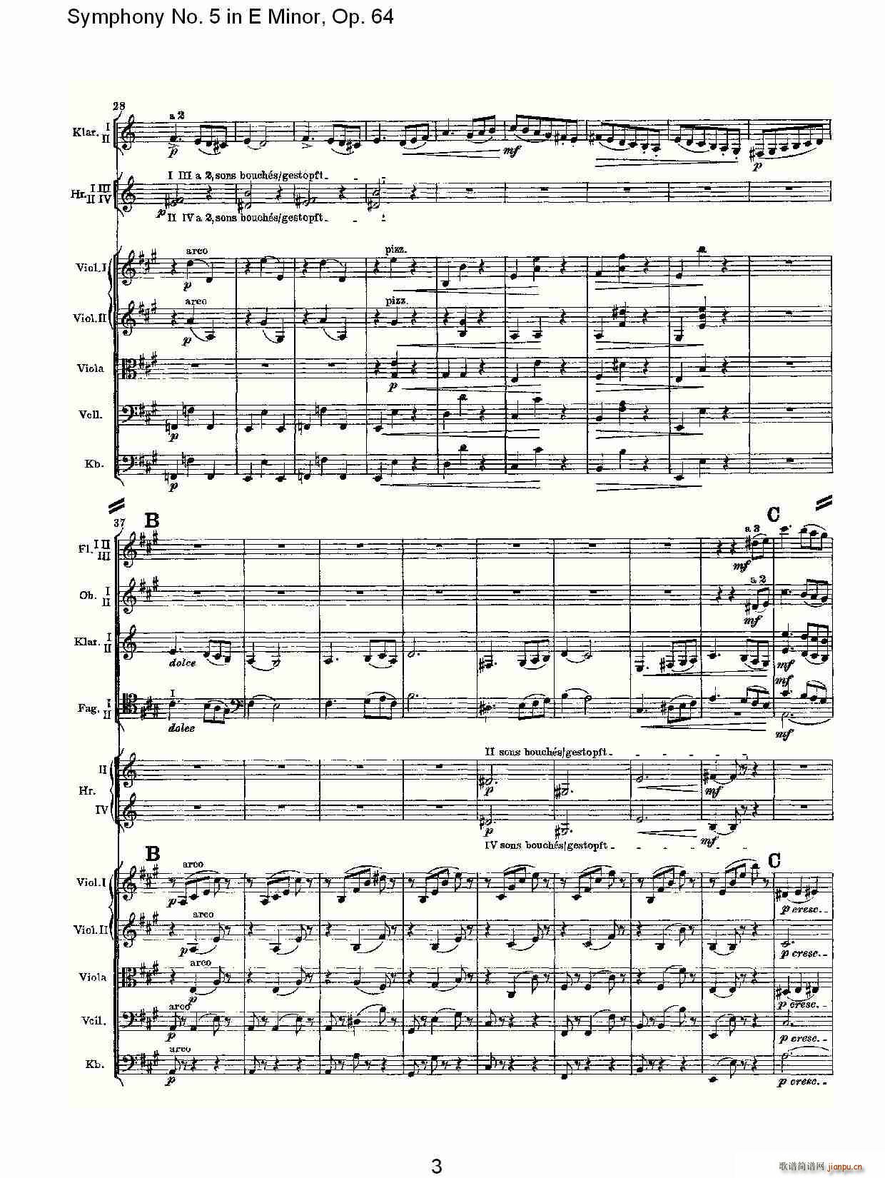 Symphony No. 5 in E Minor, Op.(ʮּ)3