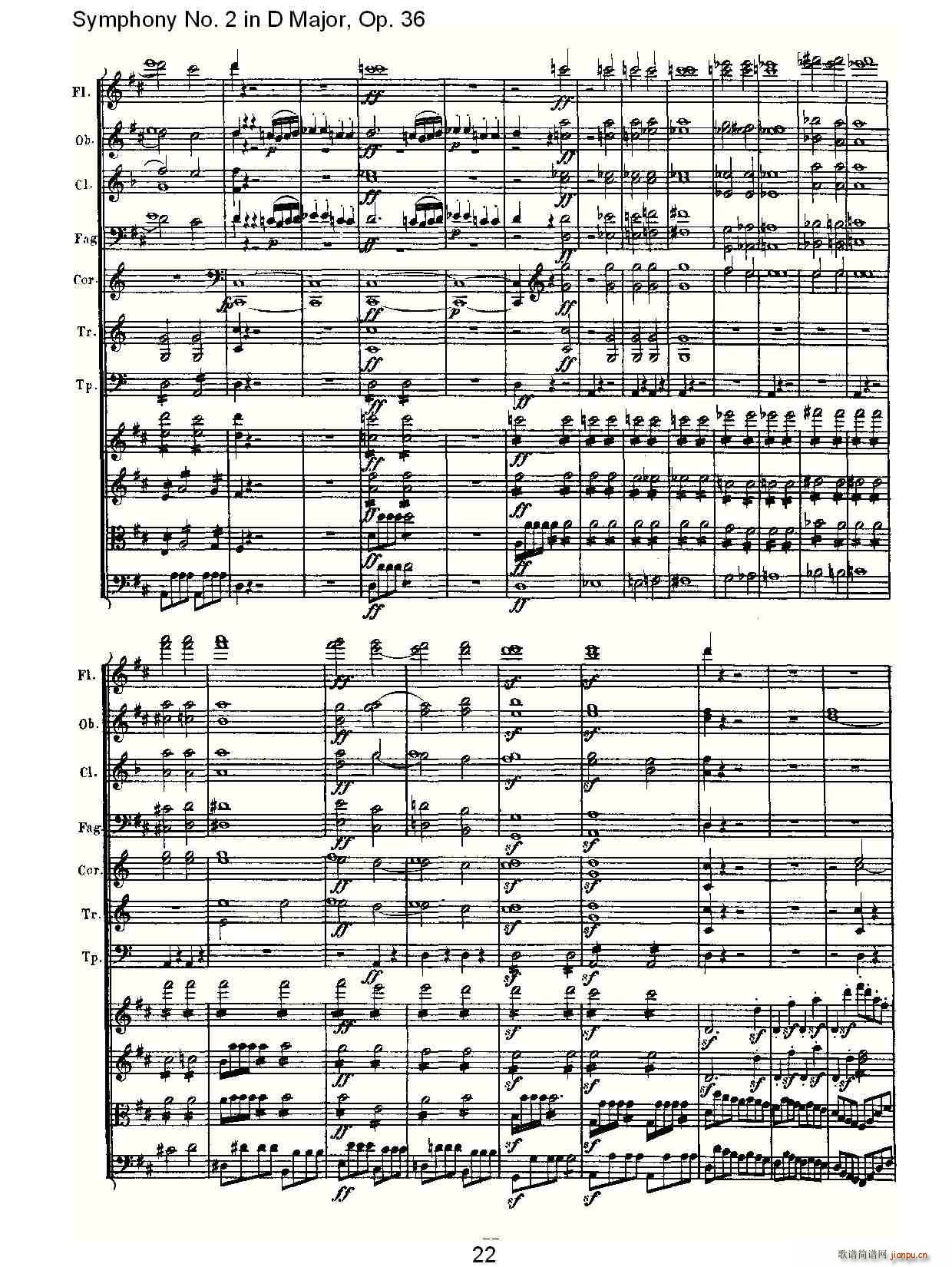 Symphony No. 2 in D Major, Op. 36(ʮּ)22