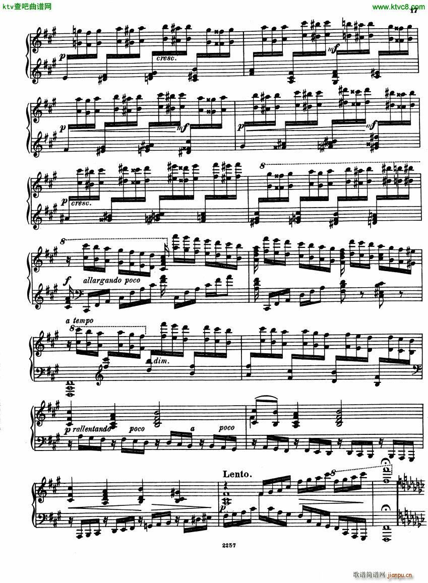 Glazunov Theme et Variations Op 72()17