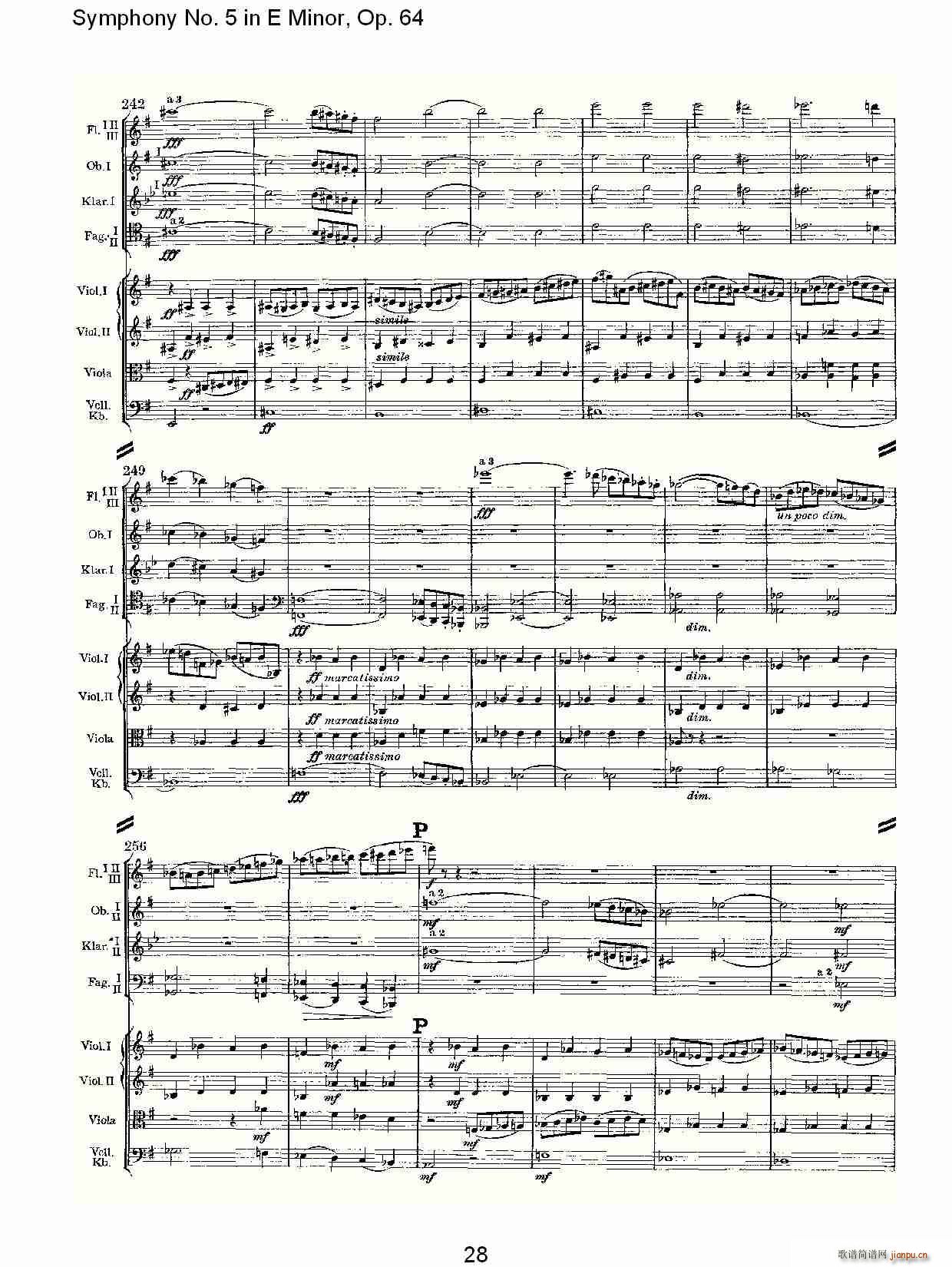 Symphony No. 5 in E Minor, Op.64(ʮּ)28