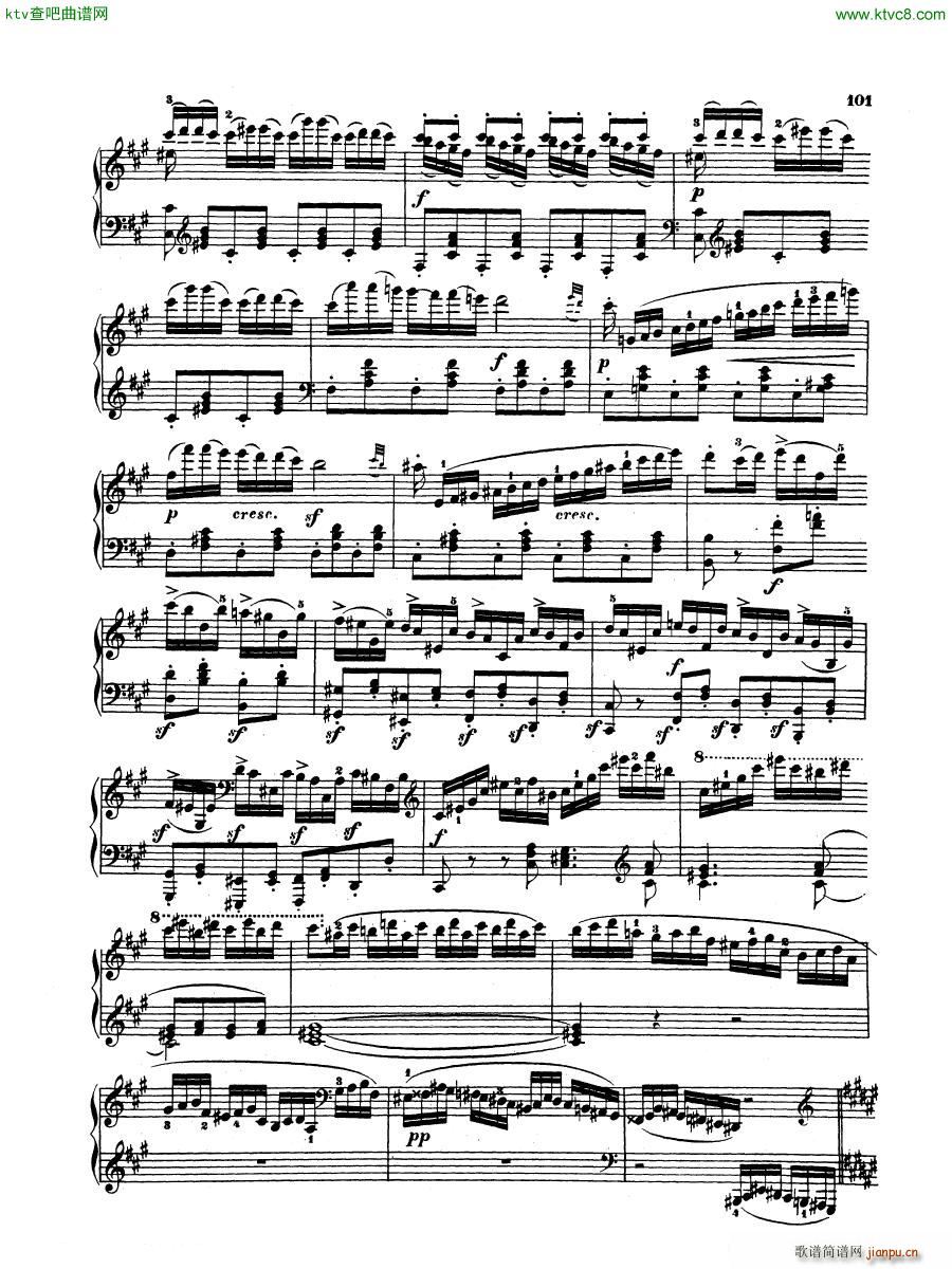 Hummel Sonata in F sharp minor Op 81()28