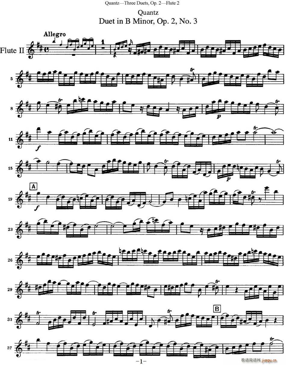 GѶOp 2 Flute 2 No 3 ()1