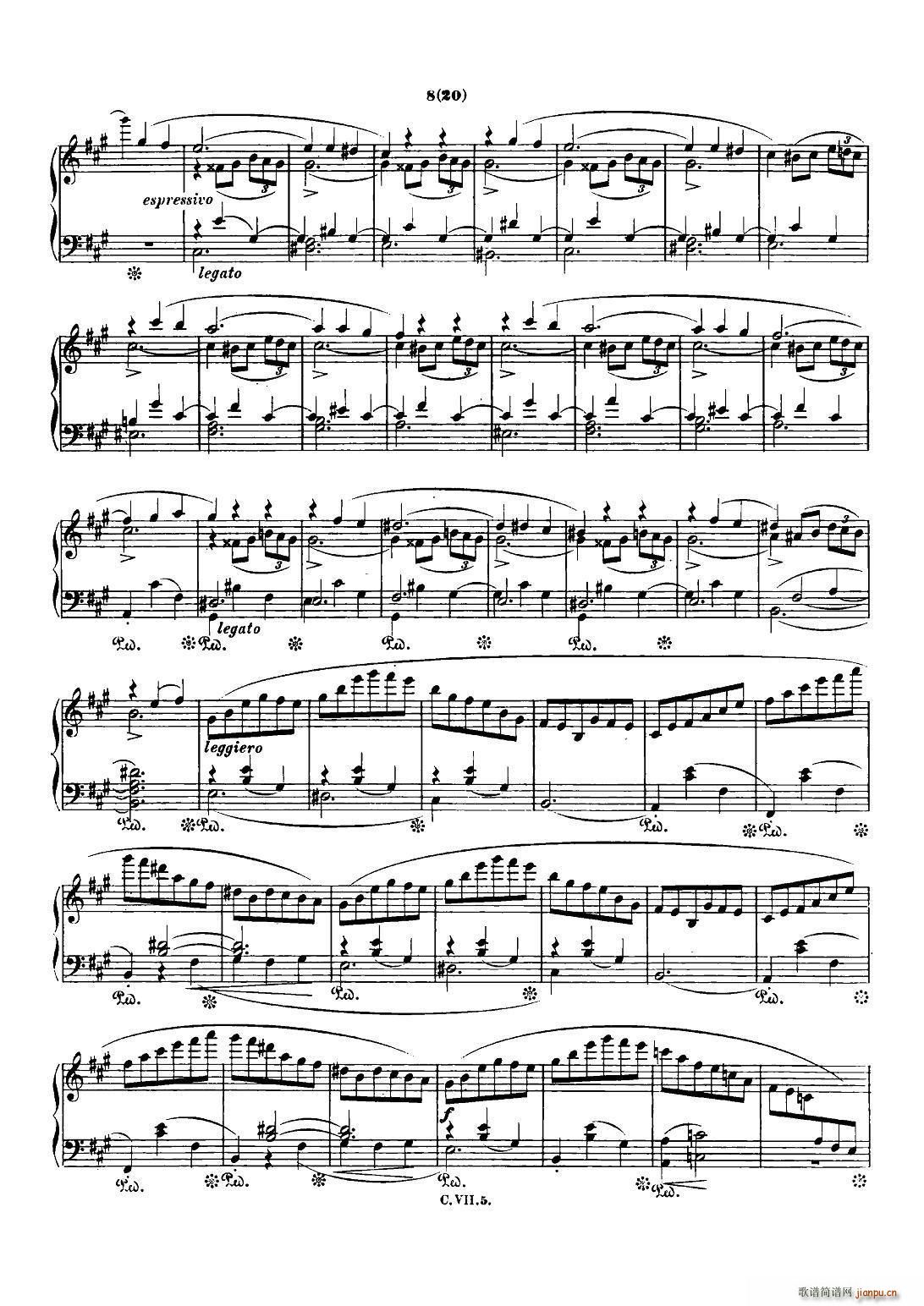 Ф г Chopin Scherzo No 2 bС Op 31()7