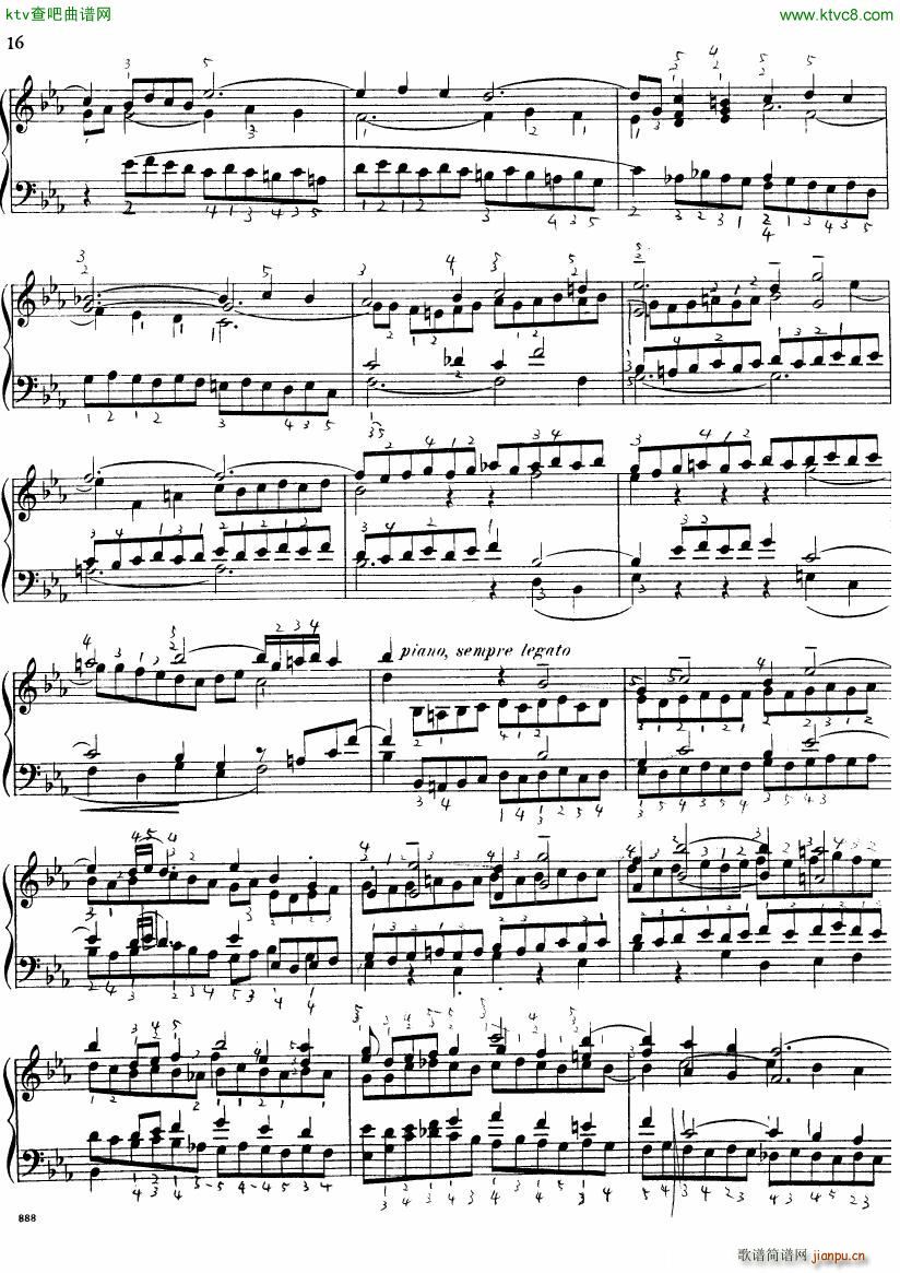 Bach JS BWV 552 Prelude and Fugue in Eb arr Busoni()16