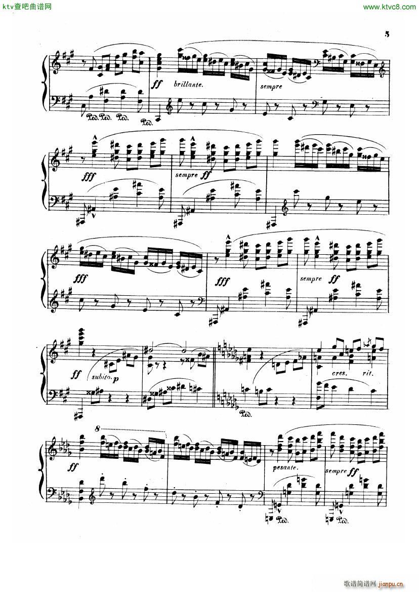 Albeniz op 82 Piano Sonata no 5()5