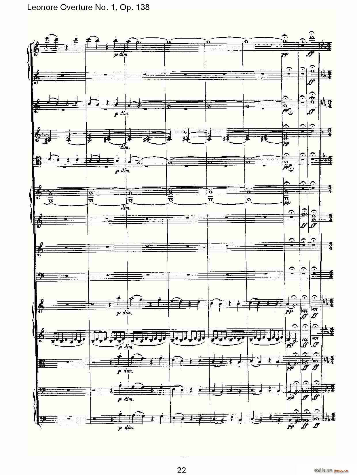 Leonore Overture No. 1, Op. 138(ʮּ)22
