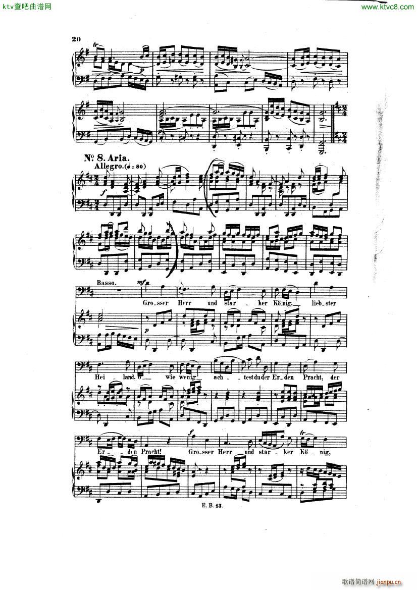 Bach JS BWV 248 Christmas Oratorio No 2 9()10