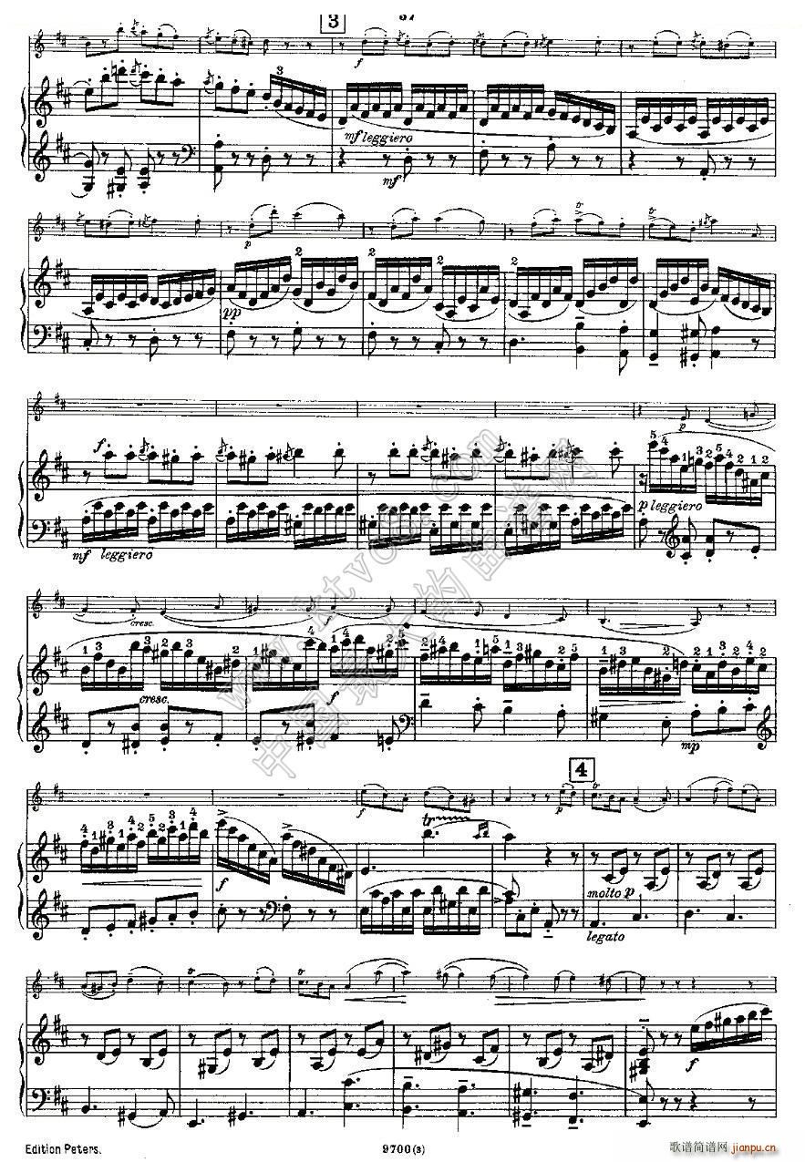 Mozart Violin Sonata No 3 KV 306 С(С)16