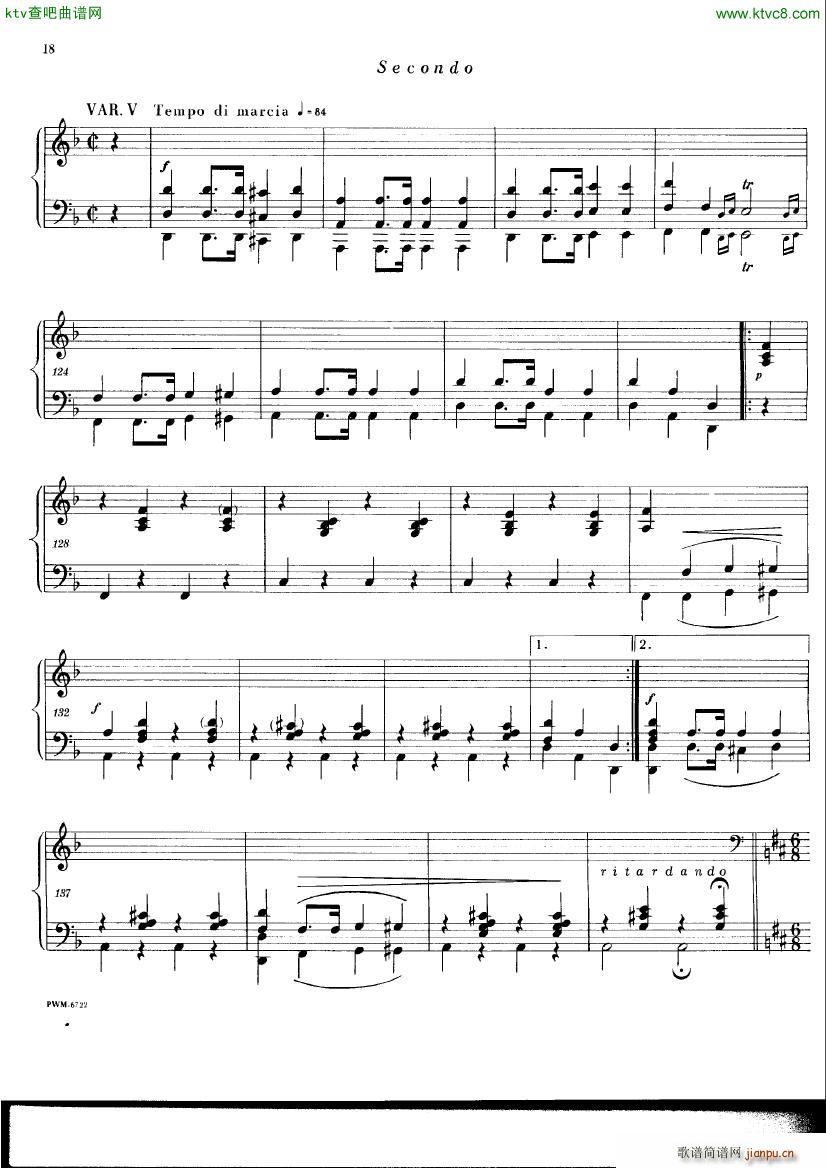 Chopin ekier variations in D()16