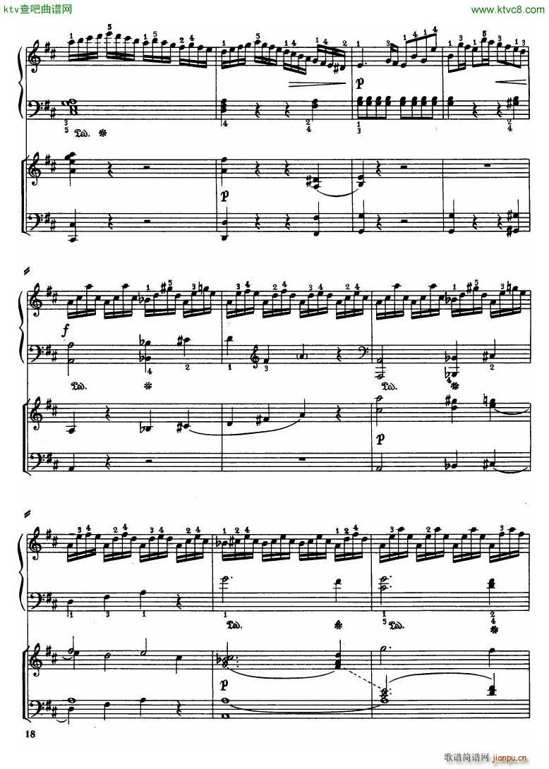 Haydn Piano Concerto in D Major 2pf()16